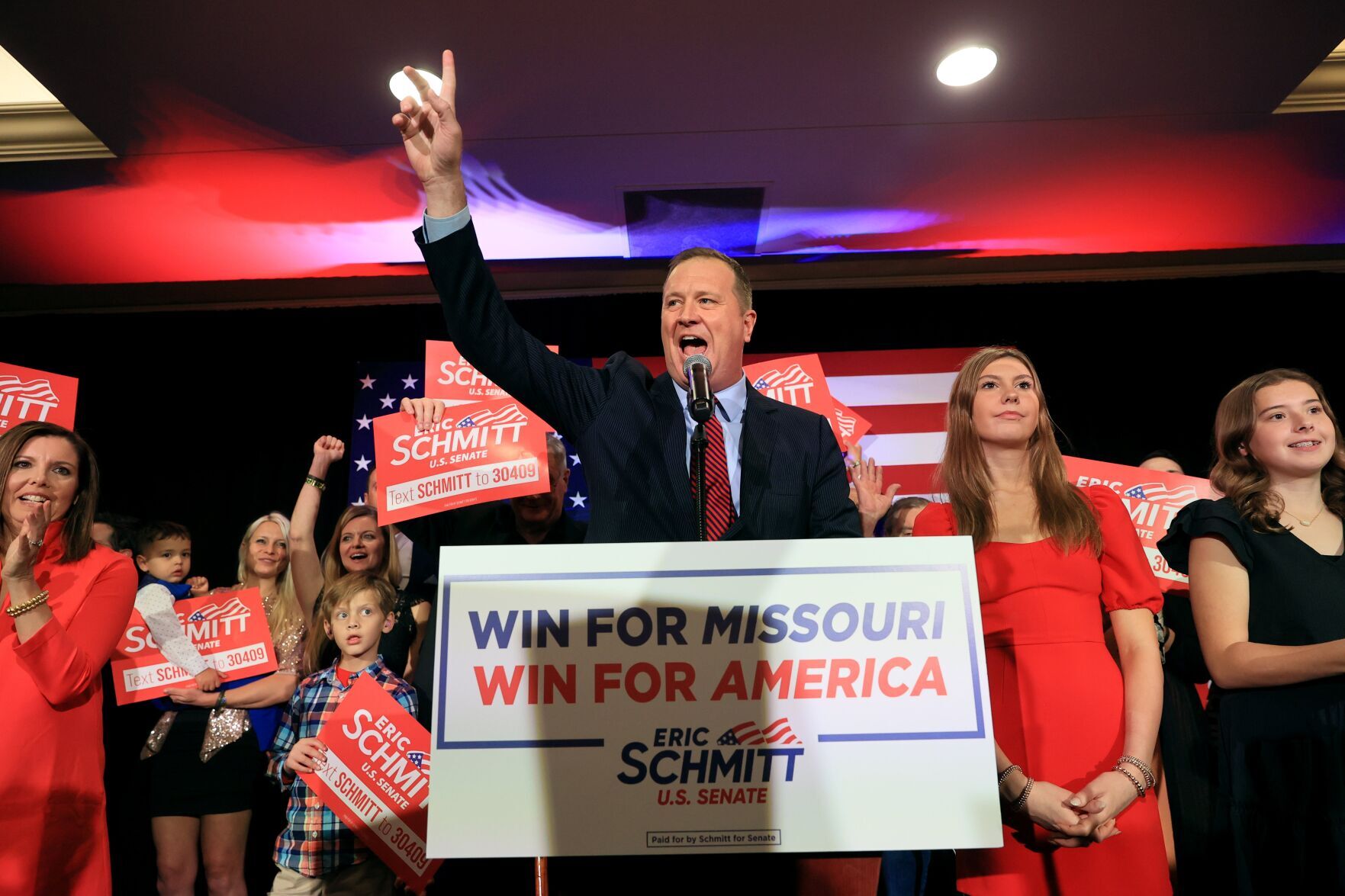 U.S. Senate candidate Eric Schmitt